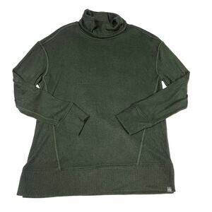 Eddie Bauer Sweater Turtleneck Pullover Long‎ Sleeve Casual Green Women's XS